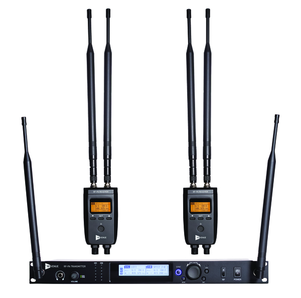 RF PA EXTENSION KIT - DUAL CHANNEL TRANSMITTER WITH 2 RECEIVERS